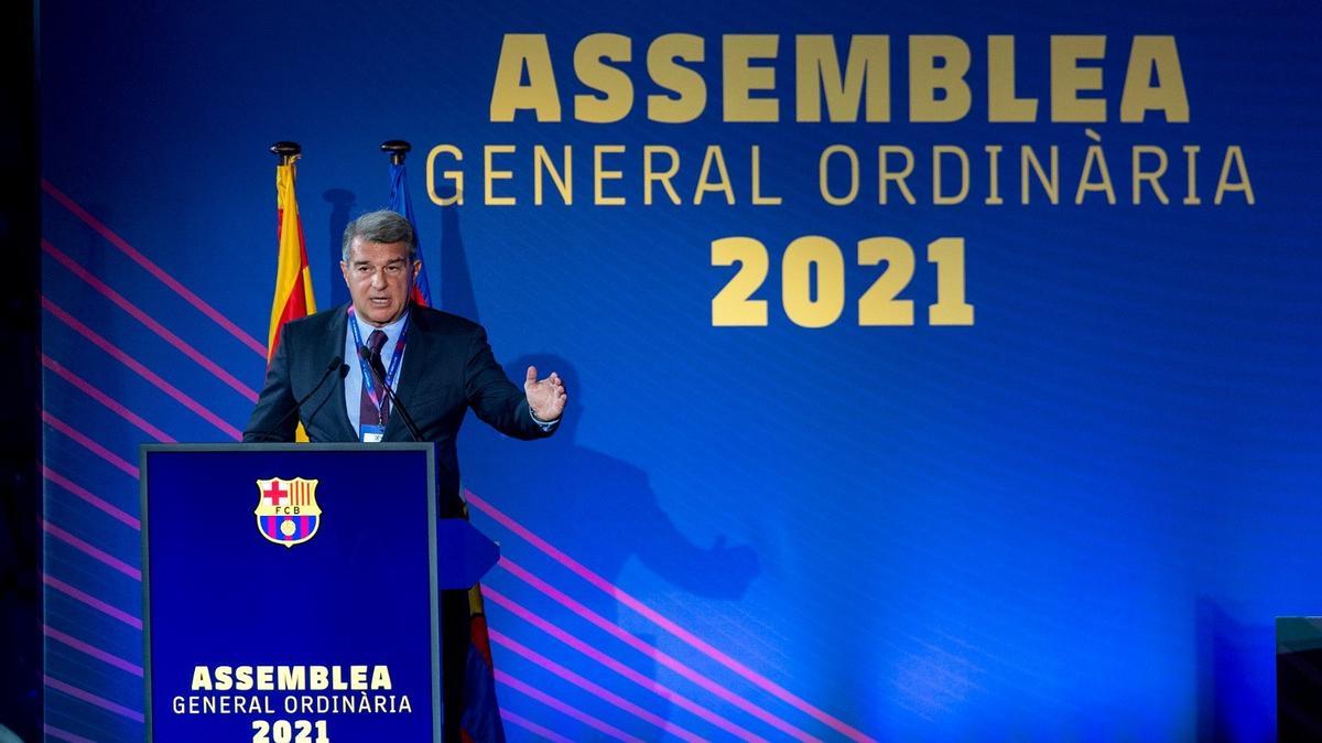 Laporta anuncia un referèndum si l’Assemblea aprova l’Espai Barça