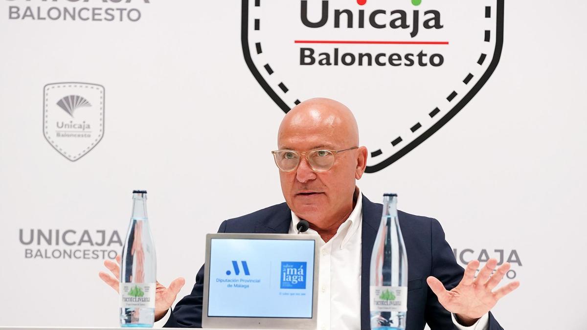 Antonio Jesús López Nieto, presidente del Unicaja.