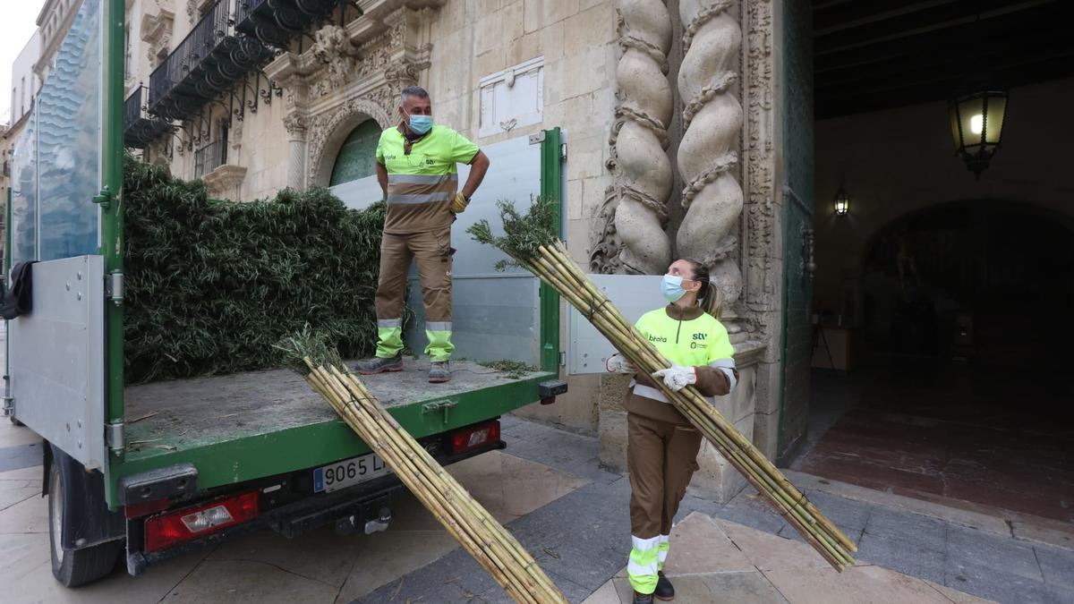 Las cañas se repartirán desde una hora antes de la salida de la Peregrina oficial