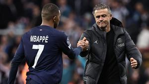 Luis Enrique: Con Mbappé no somos novios pero casi, más que nada porque él no quiere