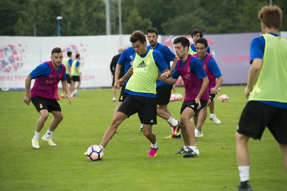 Entrenamiento del Real Oviedo