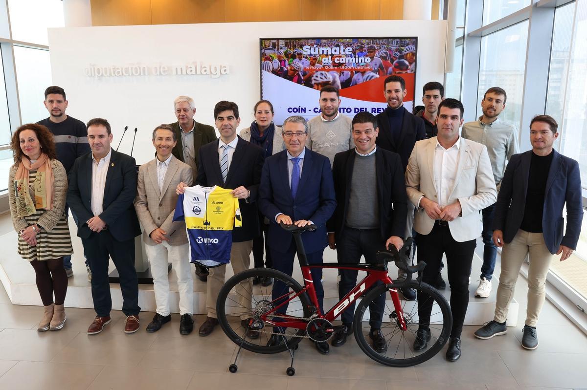 Un total de 750 ciclistas participarán en la II Ruta Cicloturista Coín -  Caminito del Rey.