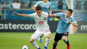 La selección de Japón estuvo dos veces arriba en el marcador, pero no contaban con la garra uruguaya.