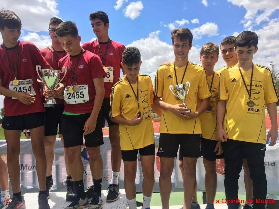 Final de atletismo de Deporte en Edad Escolar