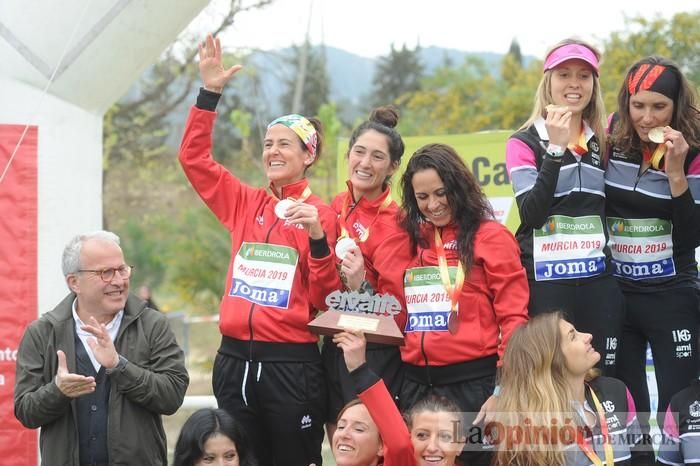 Llegada y entrega de trofeos de El Valle Trail