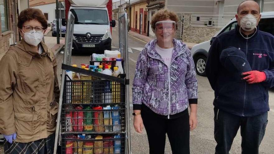 Villaralbo recoge alimentos para el comedor de Cáritas