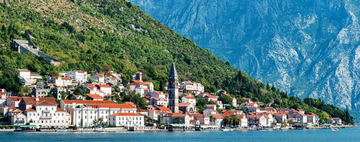 Vista de Perast.