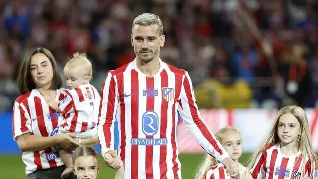 Griezmann, en su despedida: "Tengo dolor de cabeza de tanto llorar, ha sido una pasada"