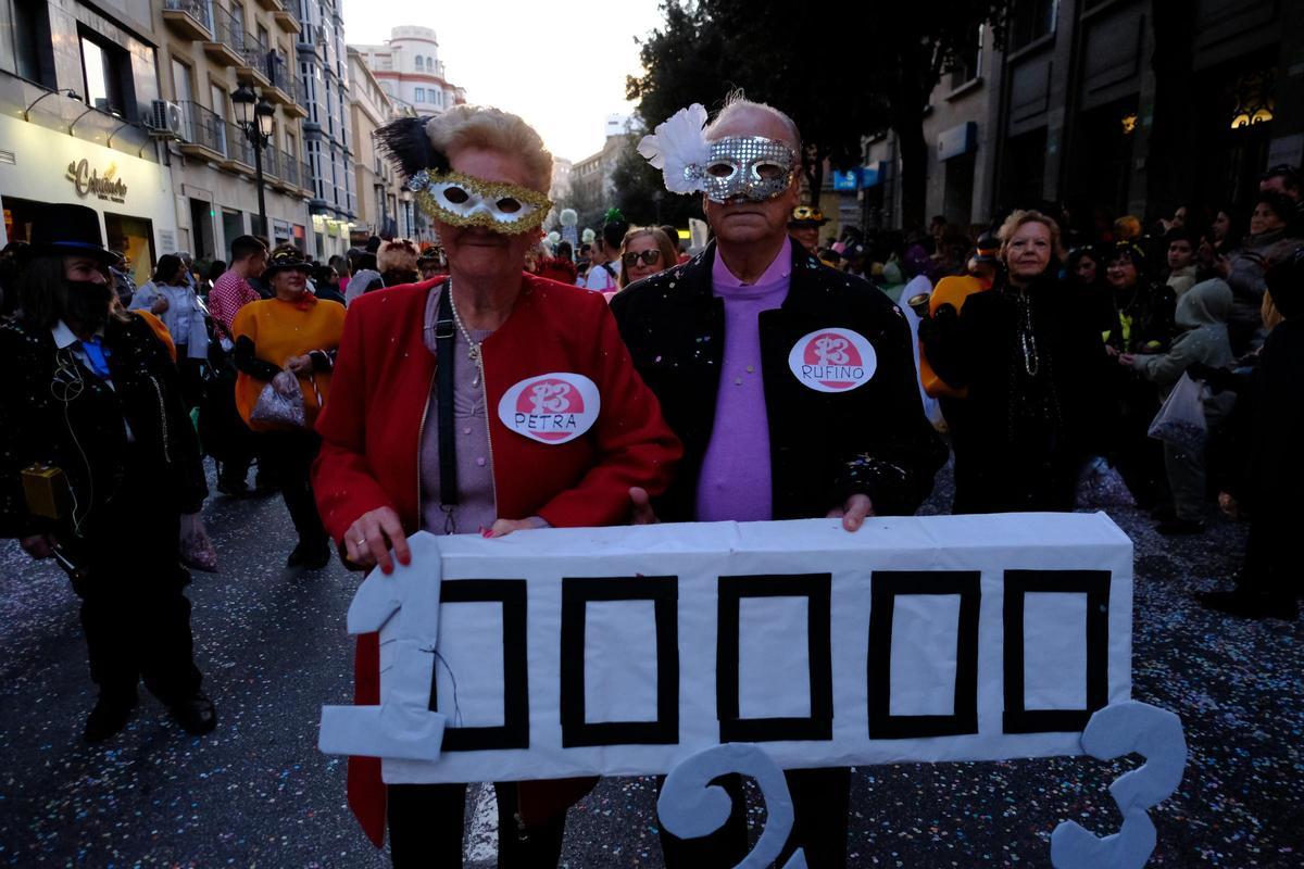 El desfile del Carnaval de Málaga de 2024, en imágenes