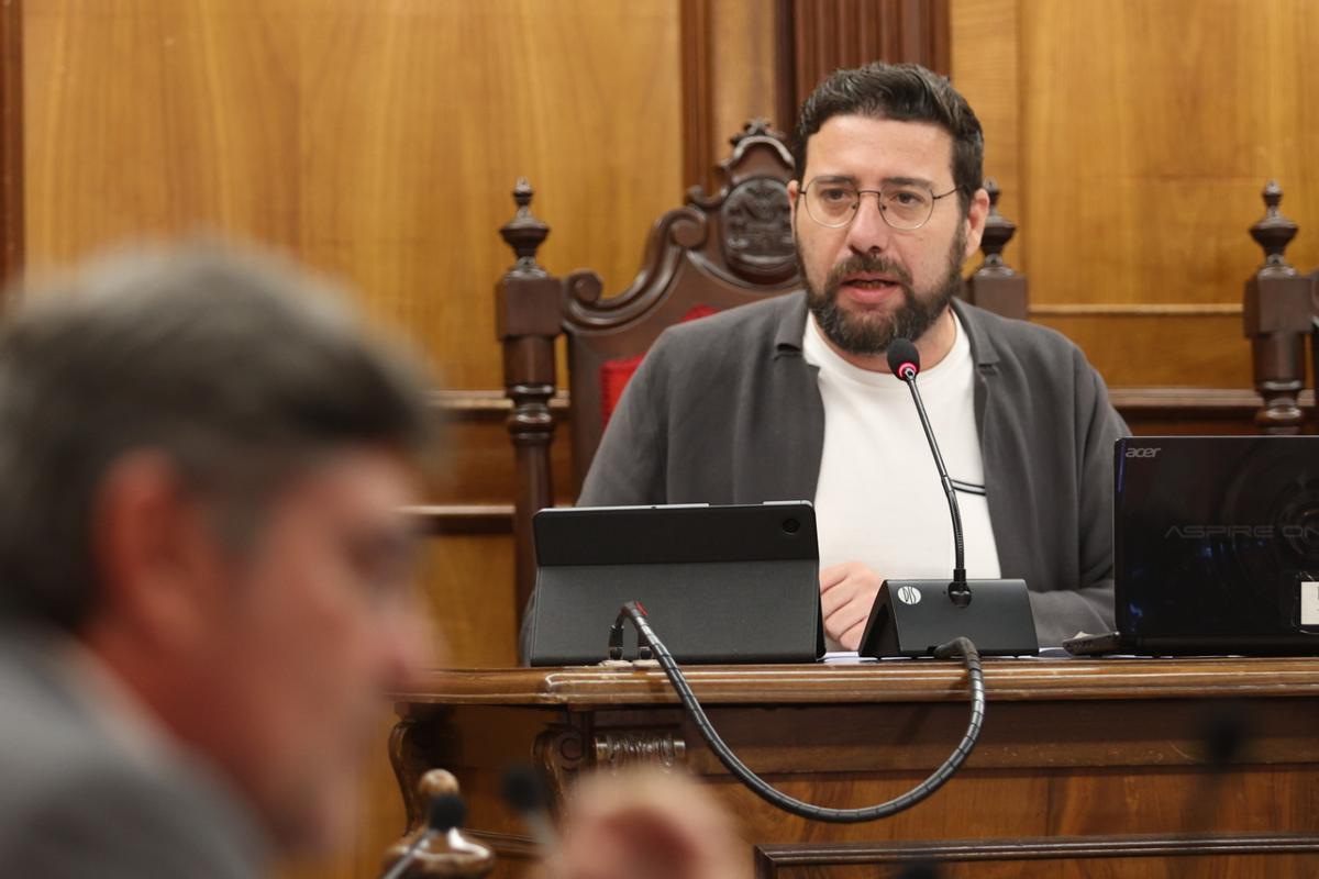 El edil de Promoción Económica, Àlex Cerradelo.