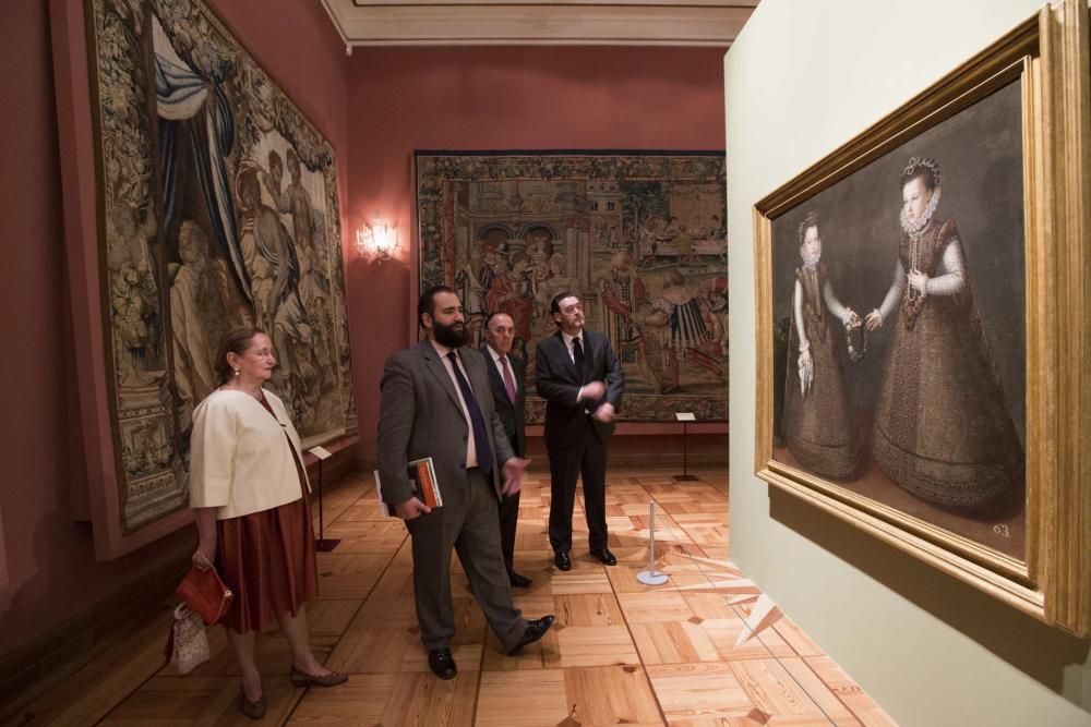 Exposición "El retrato español en el Museo del Prado" en la Quinta de Los Selgas, en Cudillero