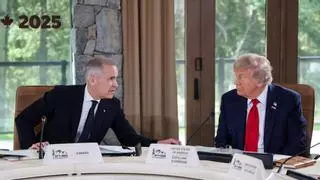 Europa intenta en el G7 “pequeños pasos” de acercamiento a Trump para rebajar el enfrentamiento comercial