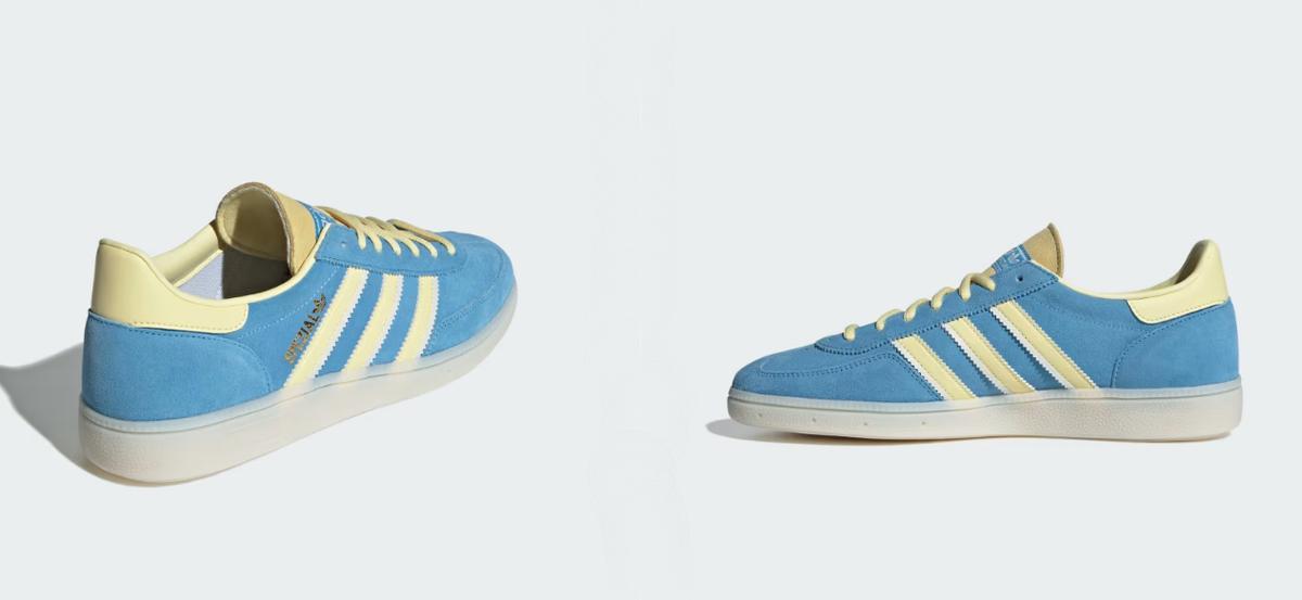 El modelo Spezial se inspira en una mítica zapatilla de balonmano de los 70.