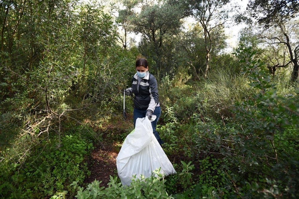 Patrullas medioambientales de voluntarios y Sadeco limpian el Patriarca