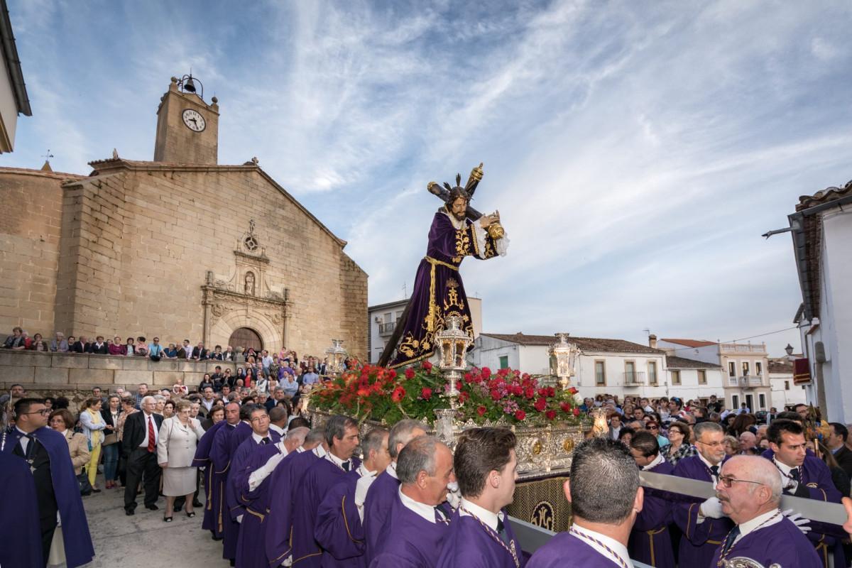 Imagen del Nazareno de Malpartida de Cáceres.
