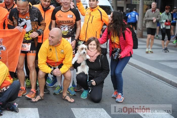 Salida Maratón y Media Maratón de Murcia