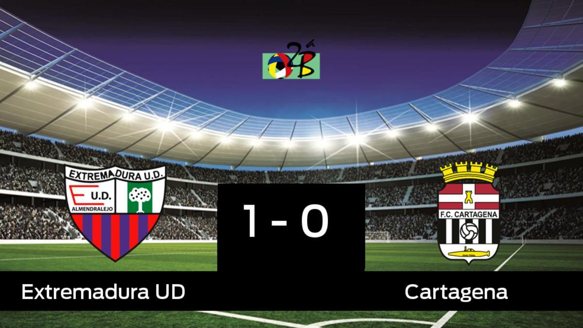 El Extremadura se adelanta (1-0) en la final ante el Cartagena