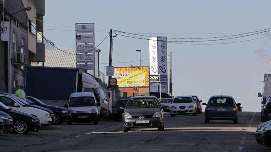 Vista del polígono de A Pasaxe. // José Lores