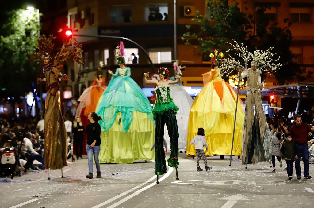 El desfile del Entierro de la Sardina y la quema, en imágenes