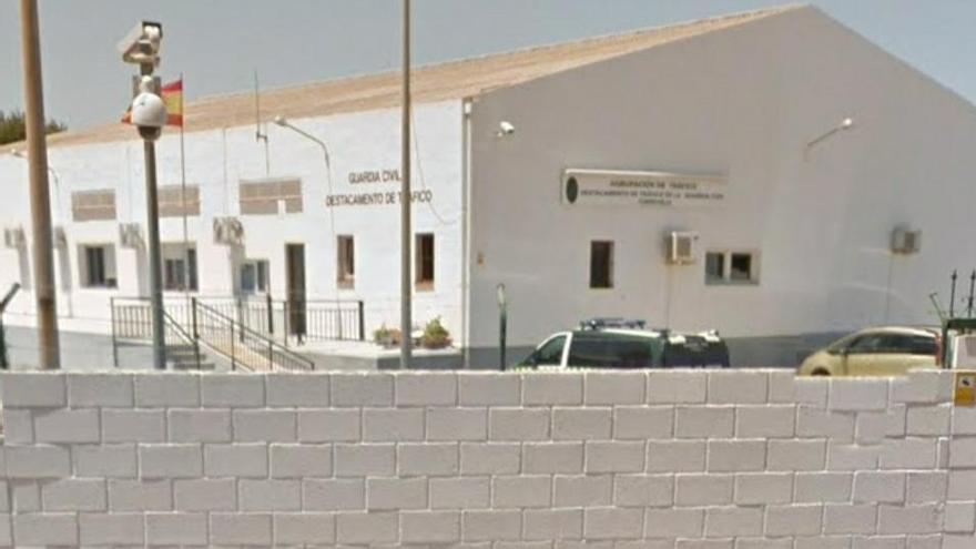 Destacamento de Tráfico de la Guardia Civil en Torrevieja.