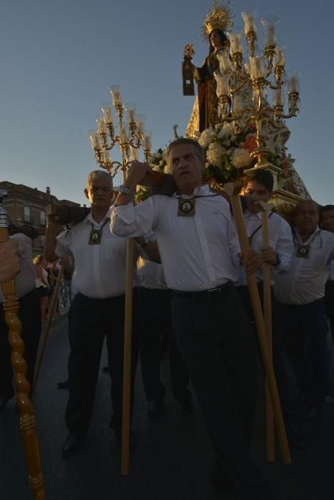 Procesión de la Virgen del Carmen en Murcia