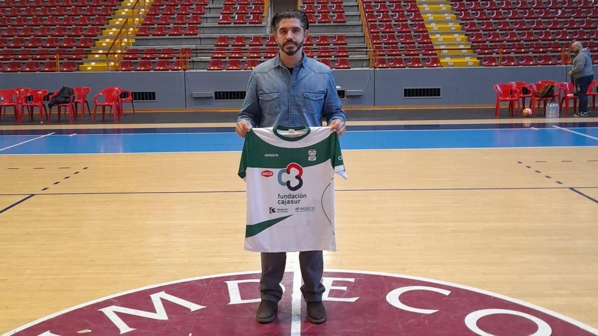 Salvador Chía, nuevo técnico del Cajasur Deportivo Córdoba.