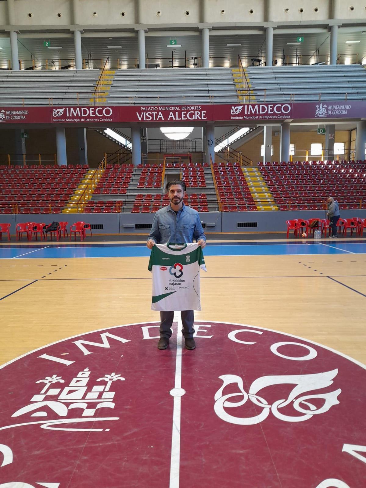 Salvador Chía, nuevo técnico del Cajasur Deportivo Córdoba.