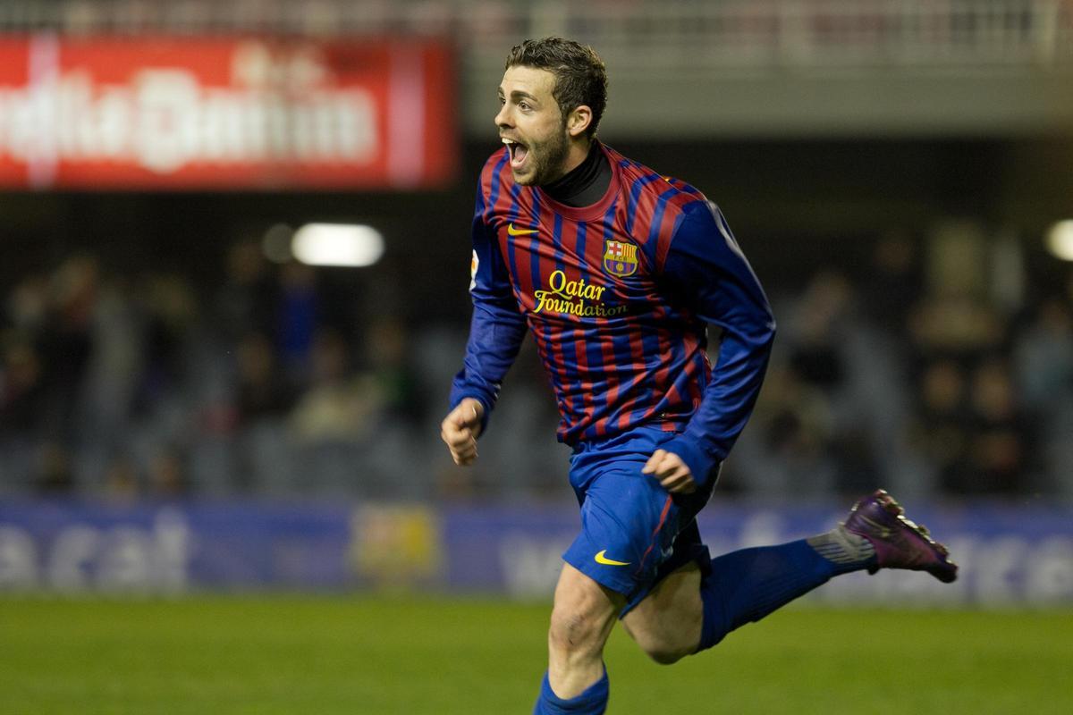 Rodri Ríos, en su etapa como jugador del Barça.