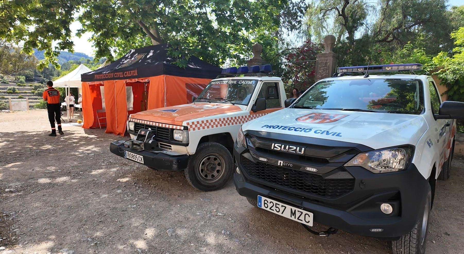 Las imágenes del Pancaritat en familia en la finca de Galatzó