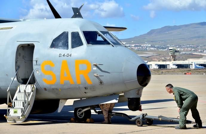 06/03/2019 BASE AEREA DE GANDO, TELDE. Acto de despedida del personal de 11º Contingente del Destacamento Grappa. (SAR). SANTI BLANCO