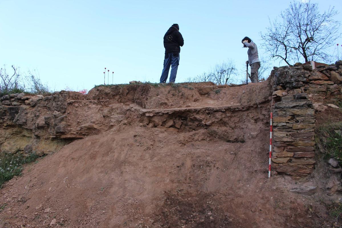 Jaciment de la vil·la romana descoberta a Artés prop del camí dels Calls