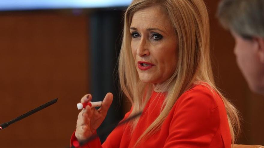 Cifuentes no dimite: &quot;Tengo el apoyo de mi partido y de mi presidente&quot;