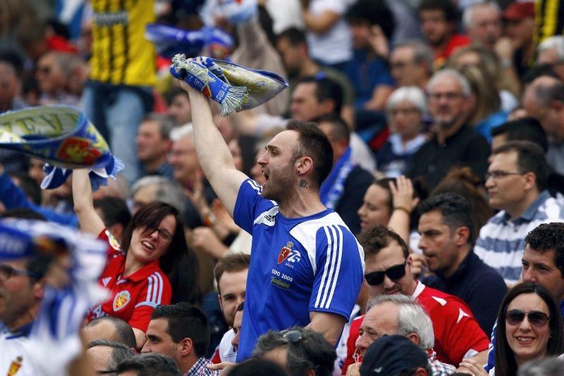 La afición eleva al Real Zaragoza