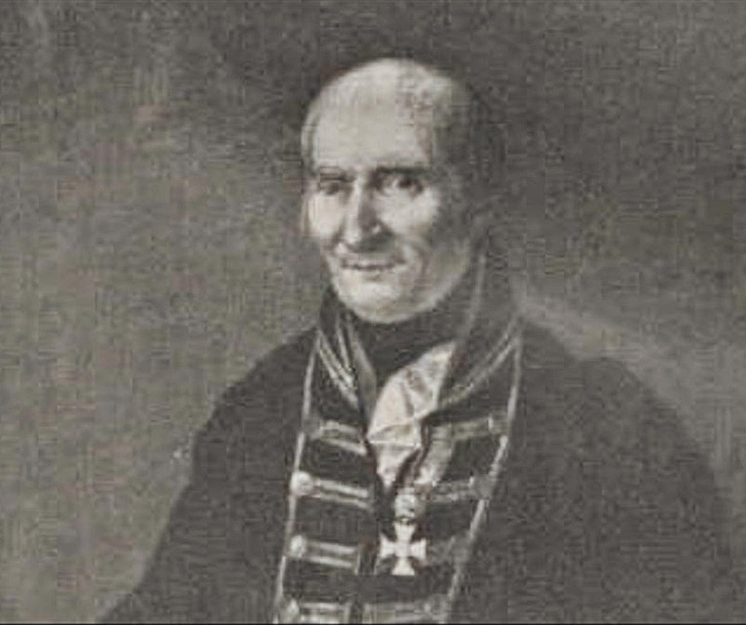 Retrato del  cirujano polaco Christian Ludwig Mursinna.