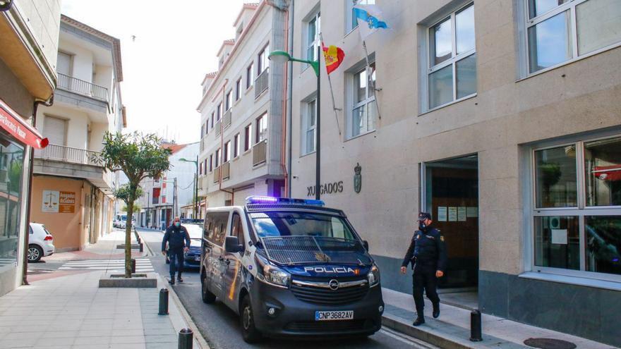 Edificio judicial de Cambados, en el que se encuentra el Registro Civil. |   // IÑAKI ABELLA