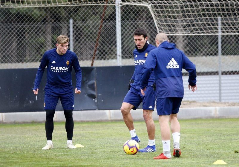 Entrenamiento del Real Zaragoza (22-1-2019)