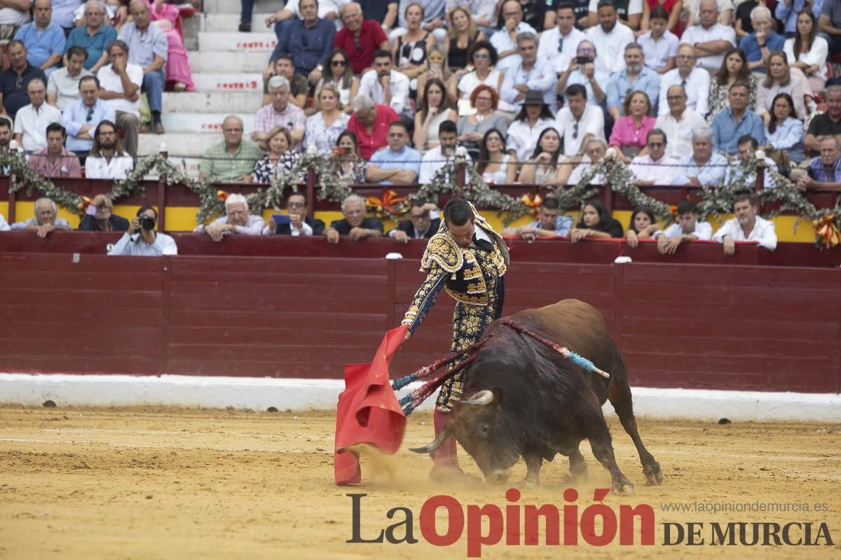 Cuarta corrida en la Feria Taurina de Murcia (Castella, Manzanares y Ureña)