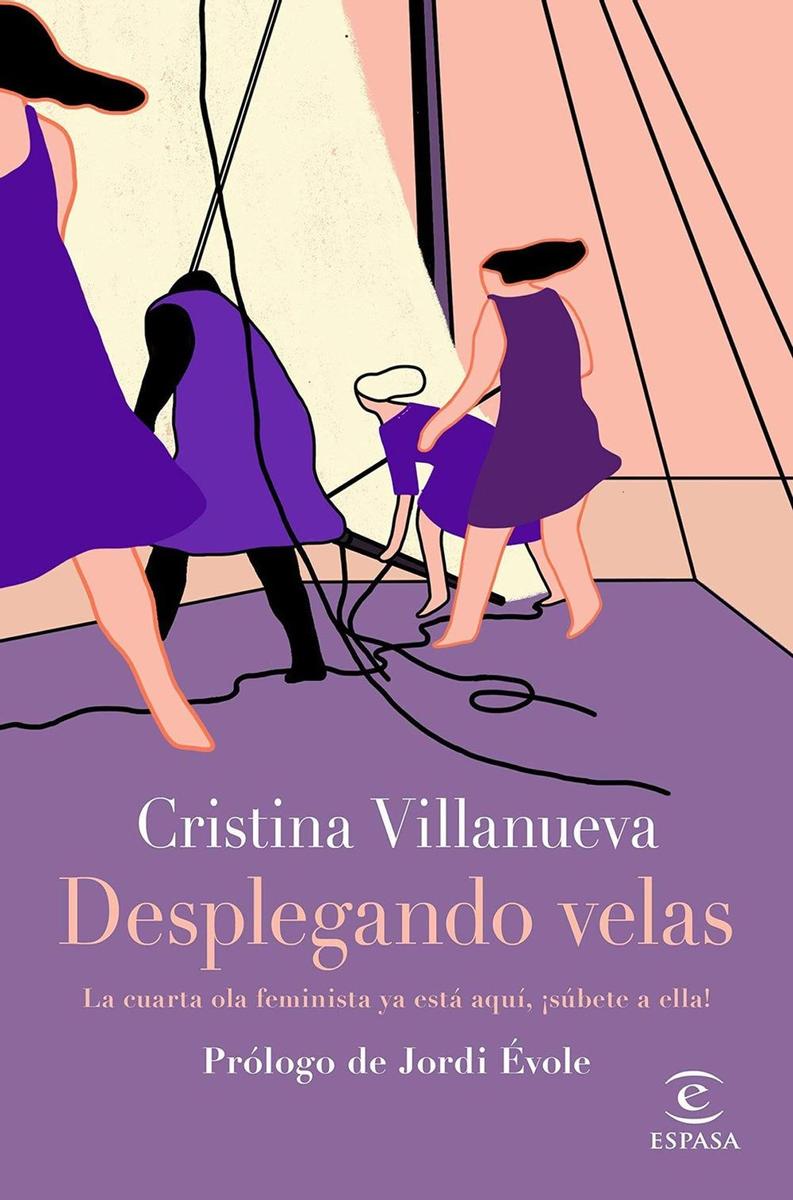 Libro 'Desplegando velas' de Cristina Villanueva