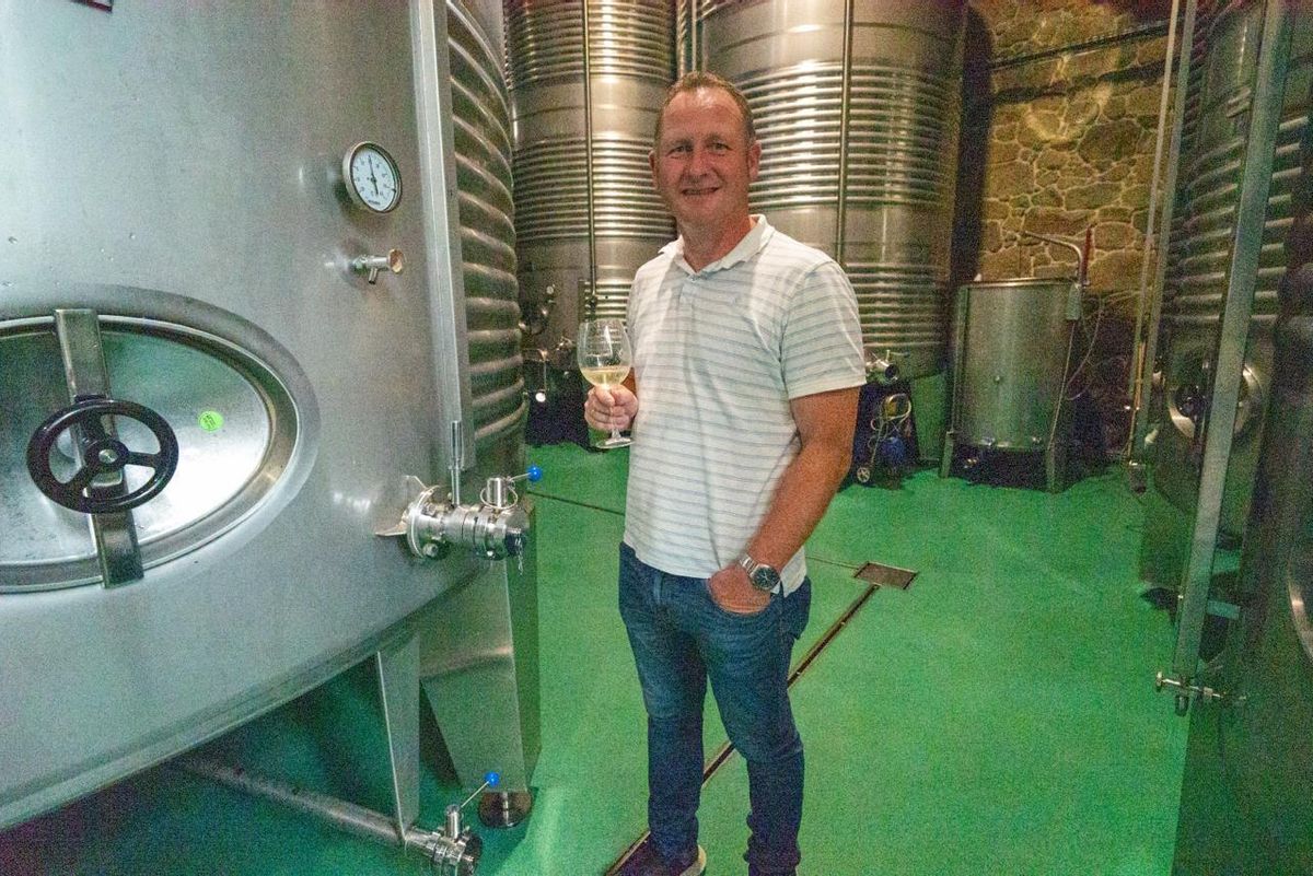 Pablo Estévez es enólogo.