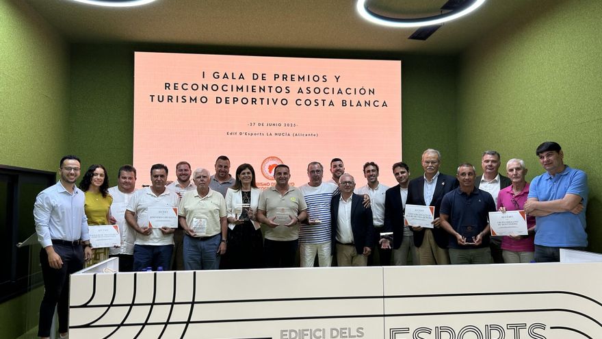 La I Gala de Turismo Deportivo Costa Blanca se celebró en La Nucía