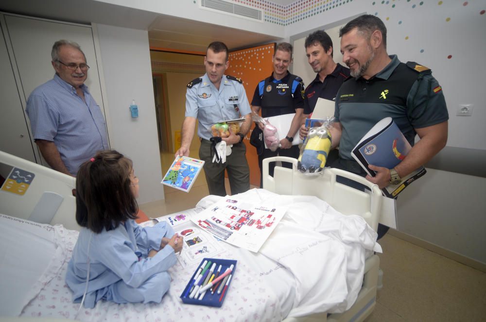 Sonrisas para los niños ingresados en el hospital