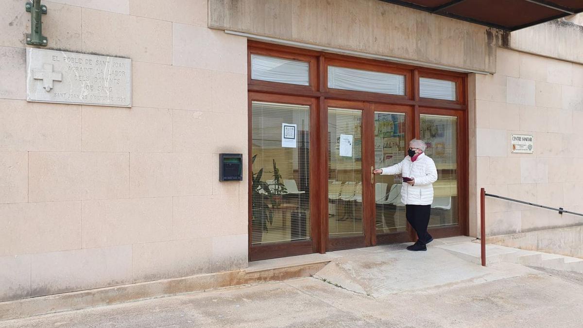 El centro de salud de Sant Joan.