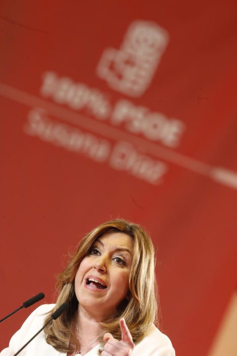 Candidatura de Susana Díaz para liderar el PSOE