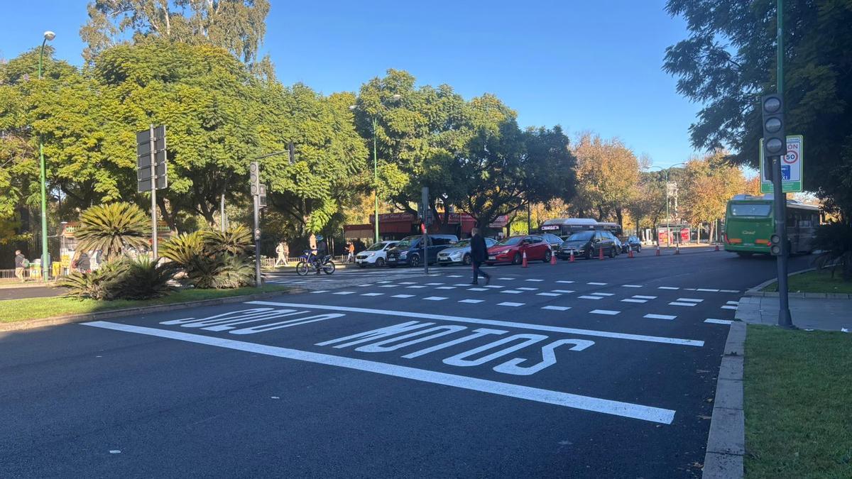 Reasfaltado de Menéndez Pelayo.