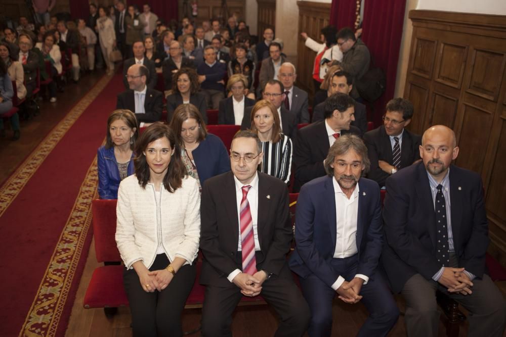 Toma de posesión de los vicerectores de la Universidad de Oviedo