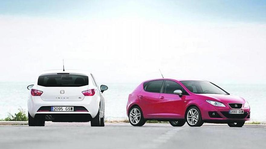 Carrocerías SC y cinco puertas del Seat Ibiza FR TDi.