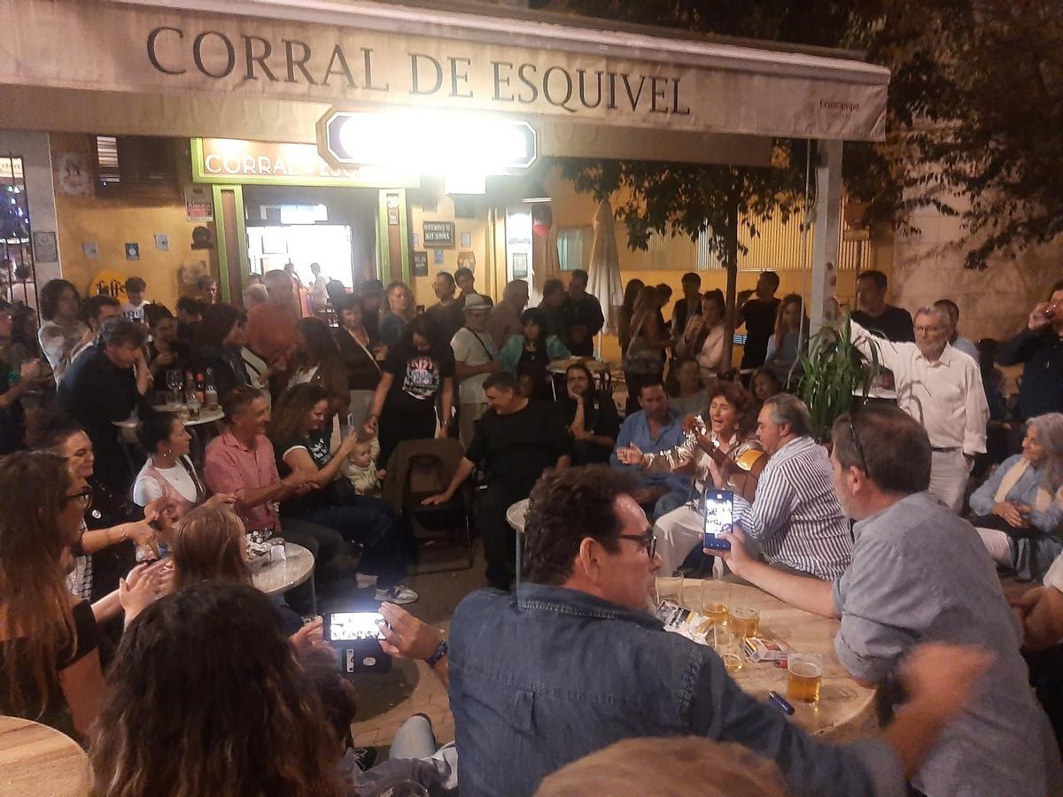 Tertulia Flamenca del Taller Flamenco en El corral de Esquivel