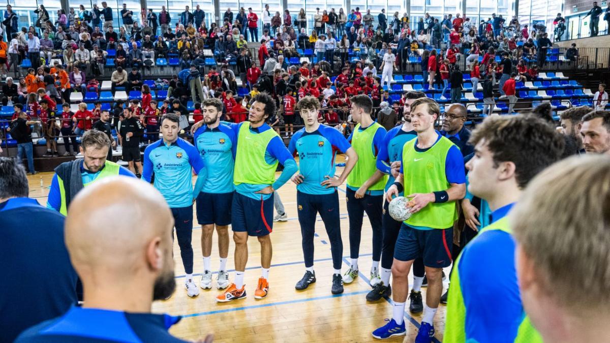 El Barça se ha dado un baño de masas en Sant Cugat