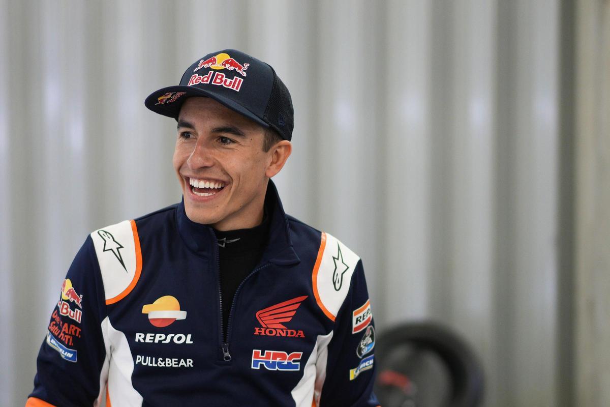 Marc Márquez, feliz en Portimao