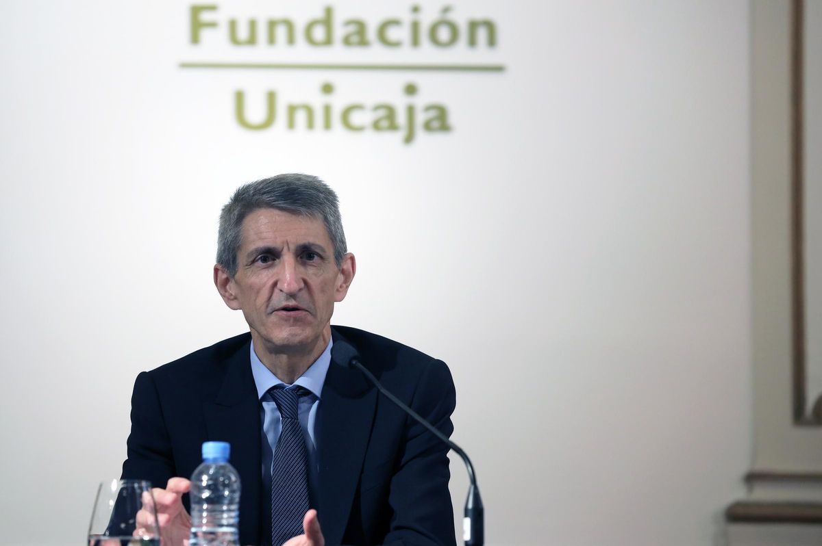 El presidente de la Fundación Unicaja, José Manuel Domínguez.